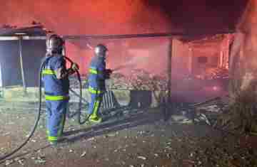 Guaraniaçu – Incêndio destrói residência na comunidade do Barreiro
